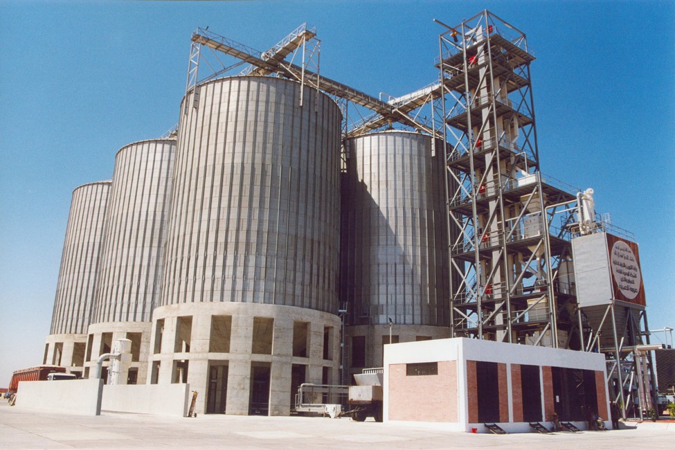 Grain silo capacity of 30 thousand tons in Ismailia