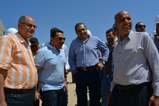 Eng. Khaled Abbas Toured the Different Projects in New Mansoura City ...