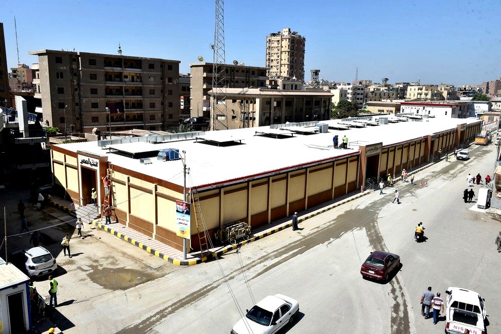 Reconstruction of the Youth Exhibition in Beni Suef following the fire