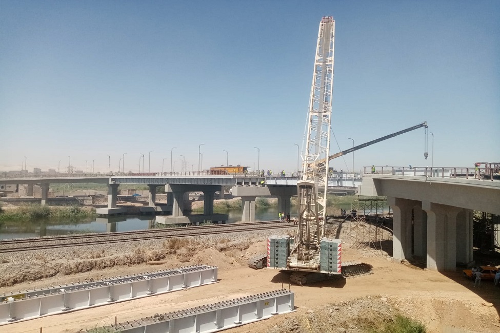 Manqabad Overpass Bridge in Assiut
