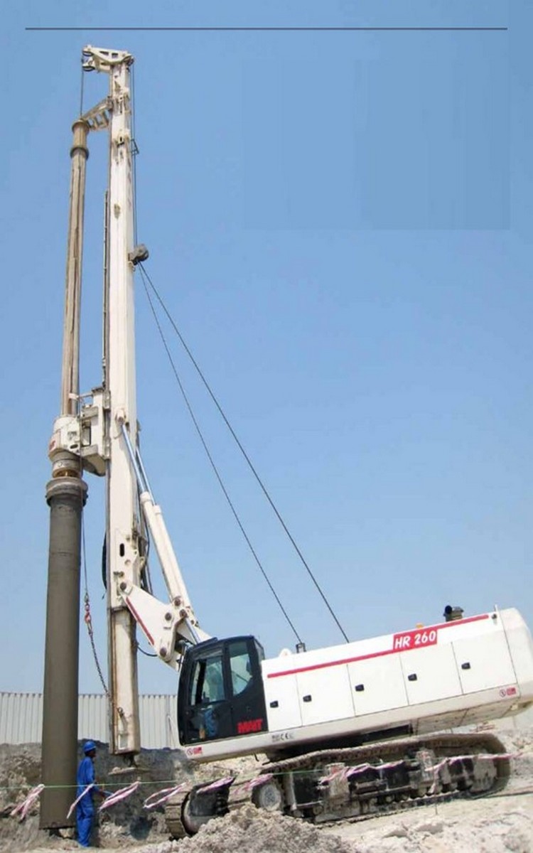 ماكينه حفر الاساسات نوع MAIT260